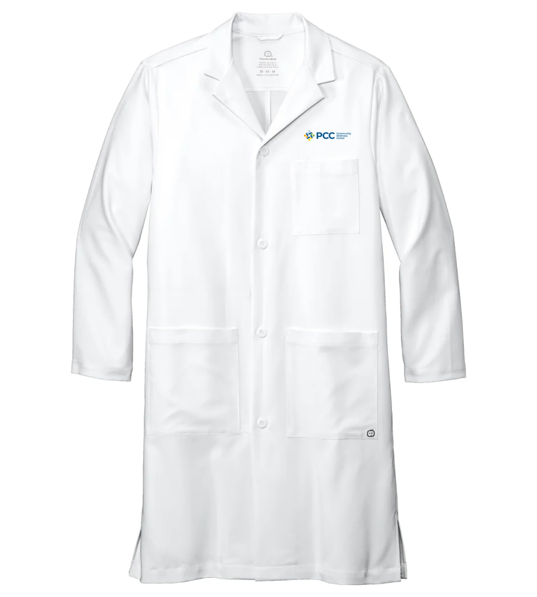 Wink Men's Long Lab Coat